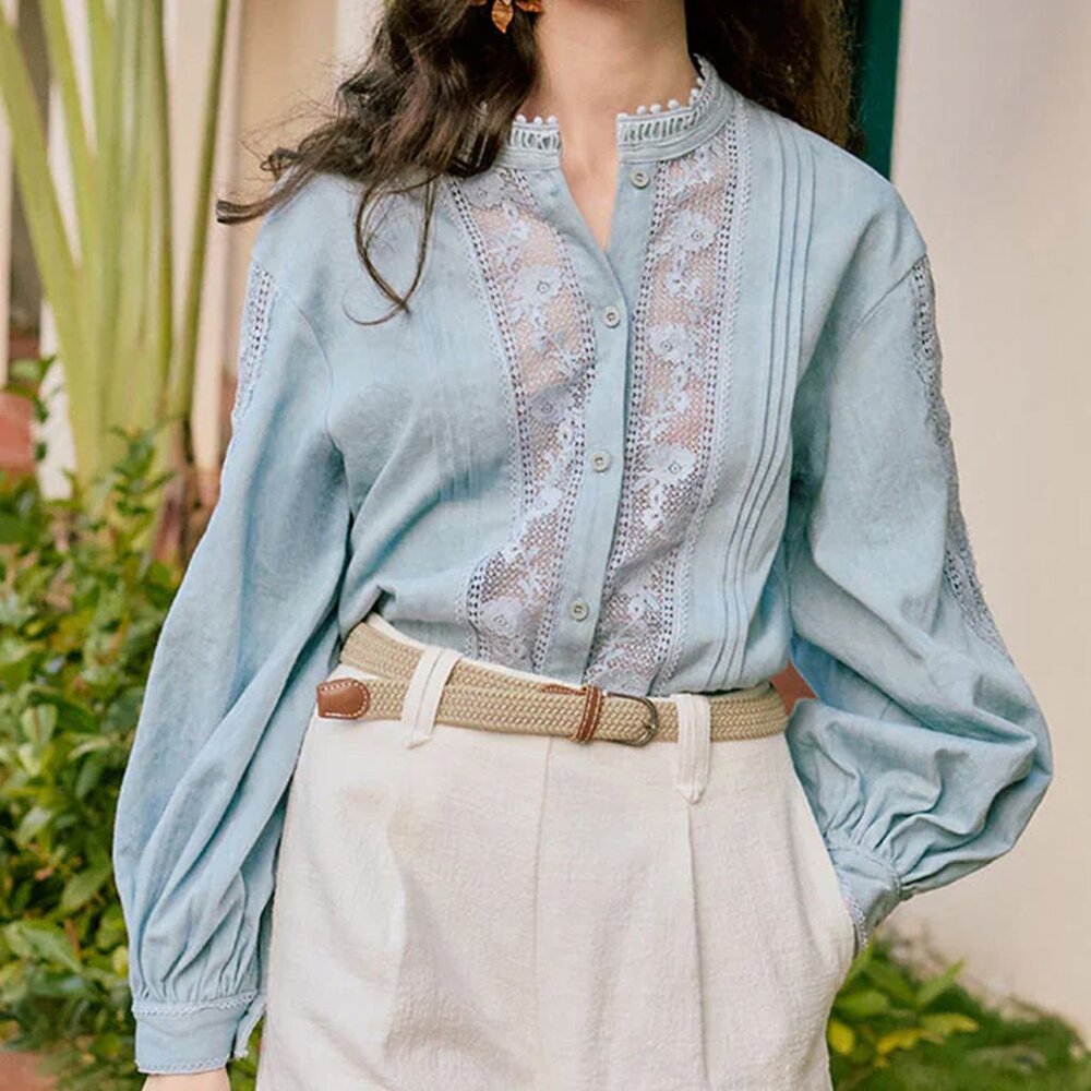 NWT Petite Studios Aerin Blouse - XS-S